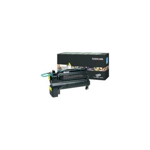 Lexmark C792 tonerpatron (return), gul