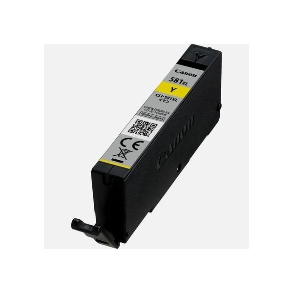 Canon CLI-581XL blækpatron m./alarm, blister, gul