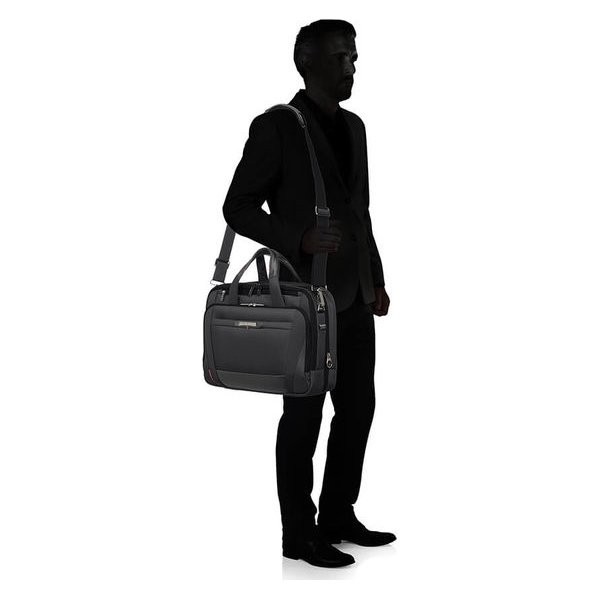 Samsonite Pro DLX 5 Bailhandle taske 15.6", sort