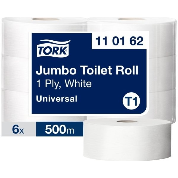 Tork T1 Advanced Jumbo toiletpapir, 1-lags