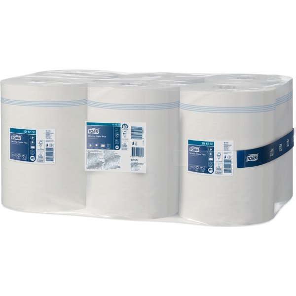 Tork M2 Plus Aftørringspapir, 2-lags, hvid