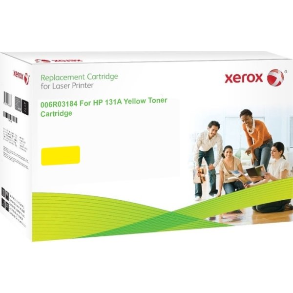 Xerox XRC CF212A lasertoner, gul, 1800s