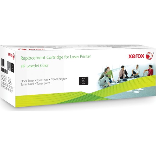 Xerox XRC 380X lasertoner, sort, 4400s