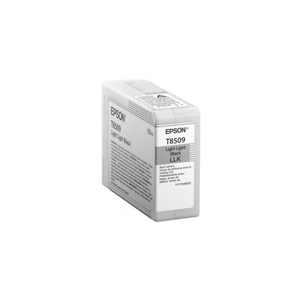 Bläckpatron Epson T8509 Mycket ljus svart
