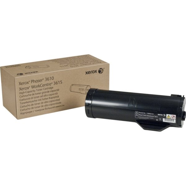 Xerox Phaser 3610 HC lasertoner, sort, 14100s