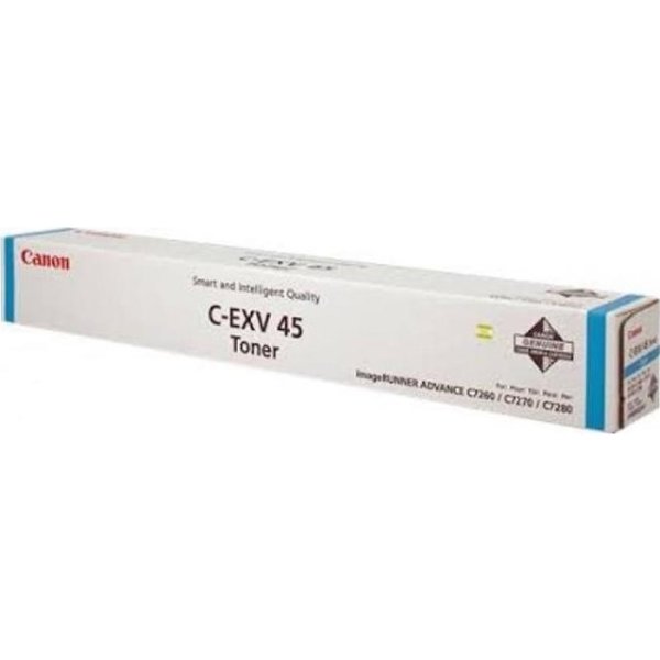 Canon C-EXV 45 lasertoner, cyan, 52000s