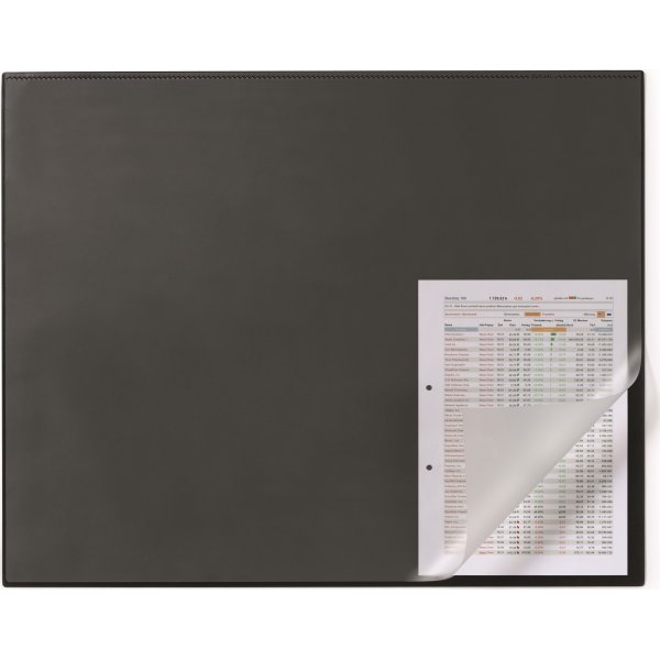 Skrivbordsunderlägg Durable Kantskydd 65x50 cm Sv.