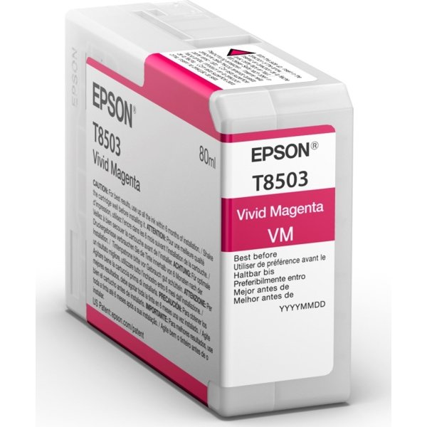 Bläckpatron Epson T8503 Magenta 80 ml
