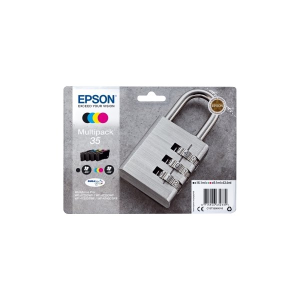 Epson T3586 blækpatroner multipak BCMY m/alarm