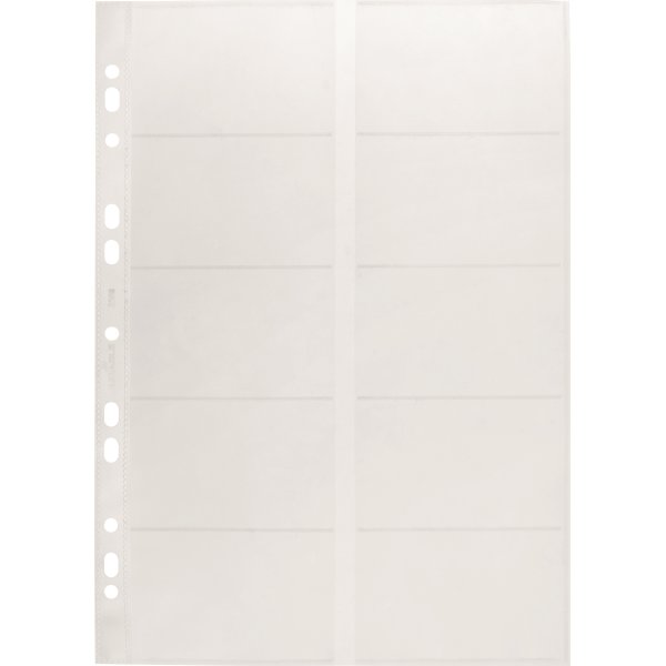 Durable Visifix visitkortsfickor A4, 10 st