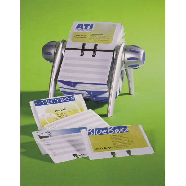 Visitkortsficka Durable Visifix Flip/Desk 40 st