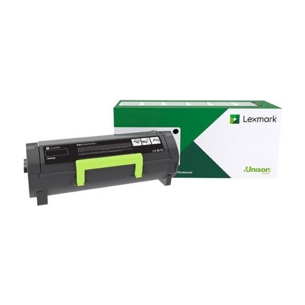 Lexmark 58D2U0E lasertoner, sort, 55.000 sider