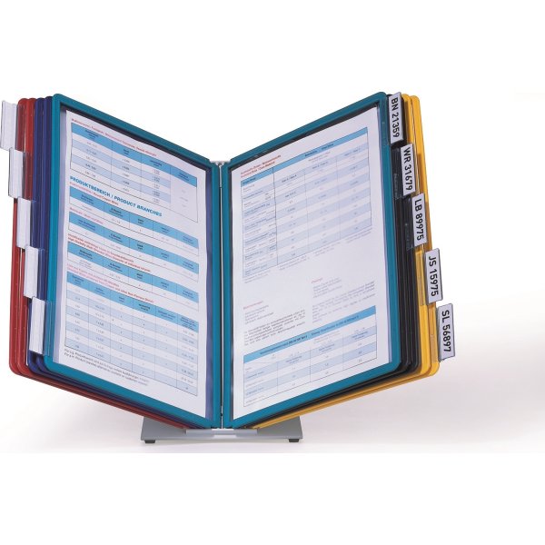 Durable Vario® 10 Bordsställ, sorterade färger
