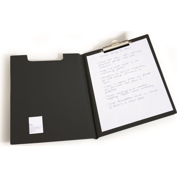Durable skrivplatta, A4, dubbel, svart