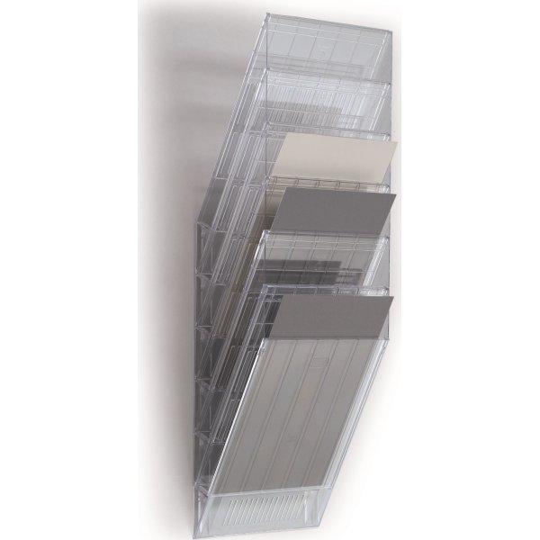 Blankettfack Durable Flexiboxx A4 Stående Transp.