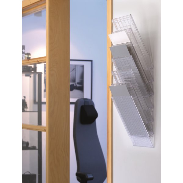 Blankettfack Durable Flexiboxx A4 Stående Transp.