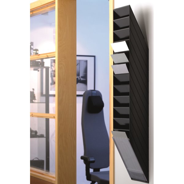 Blankettfack Durable Flexiboxx A4 Stående Svart