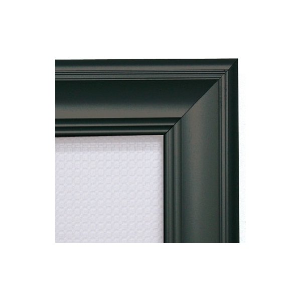 Alu Antik Plakatramme, Snap-frame, 100x140, Sort