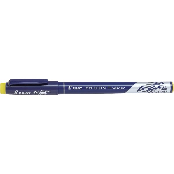 Fiberpenna Pilot FriXion Fineliner Gul