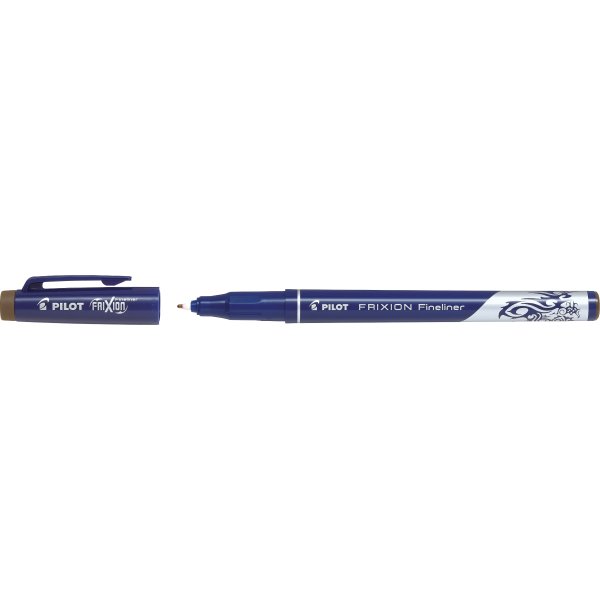 Bläckpenna Pilot FriXion Fineliner Brun