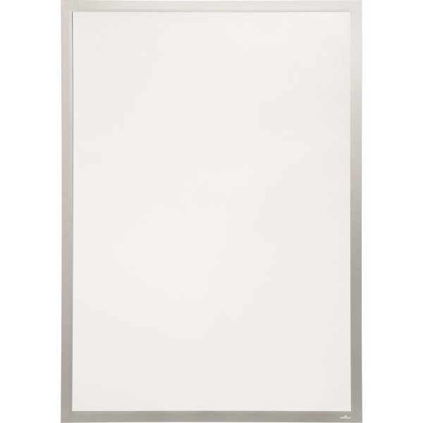 Durable Poster Magnetramme 70 x 100 cm, sølv