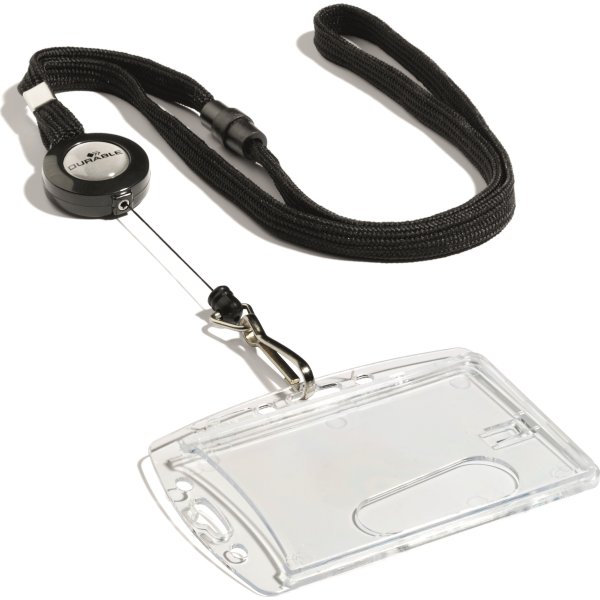 Durable textilband med jojo, svart