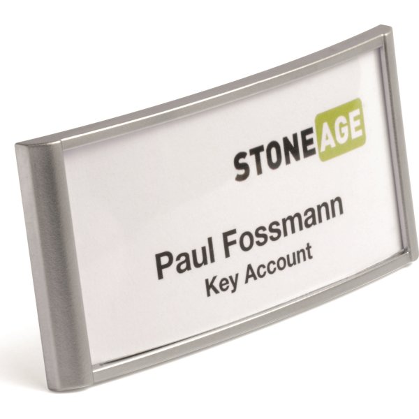 Durable Namnskylt med magnet 30x65 mm, 10 st.