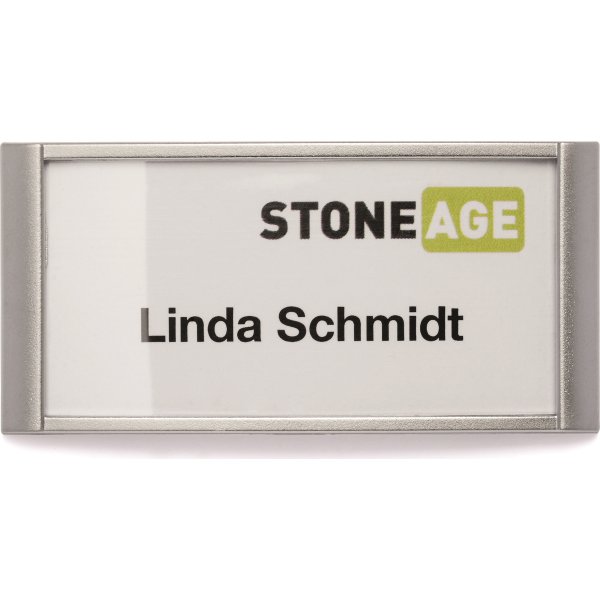 Durable Namnskylt med magnet 30x65 mm, 10 st.