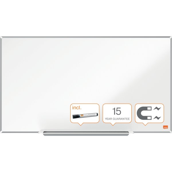 Nobo widescreen whiteboard i hvid - 1,5 x 41,1 cm