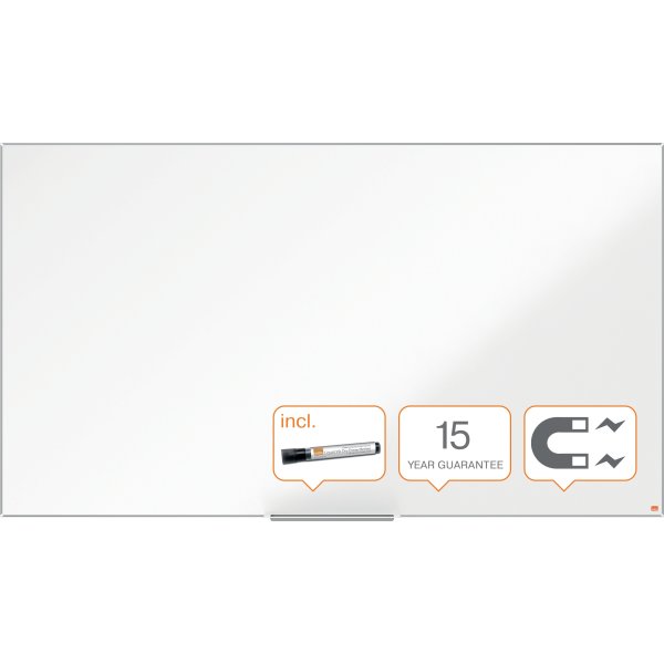 Nobo widescreen whiteboard, hvid, 107,1 x 189,4 cm