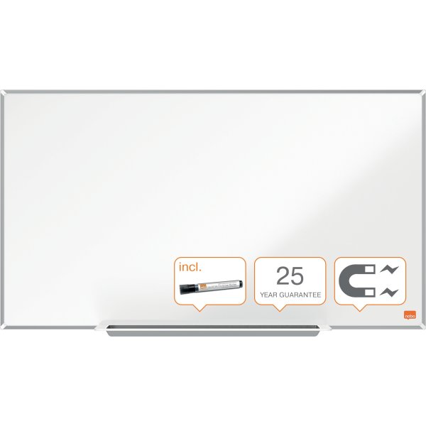 Nobo widescreen hvidt whiteboard - 41,1 x 72,1 cm