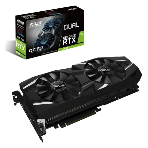 Asus VGA DUAL-RTX2080-O8G grafikkort