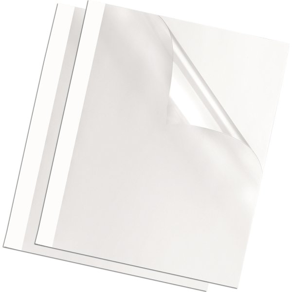 Inbindningsomslag Fellowes Standard 12mm vit