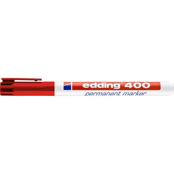 Edding 400 permanent märkpenna, röd