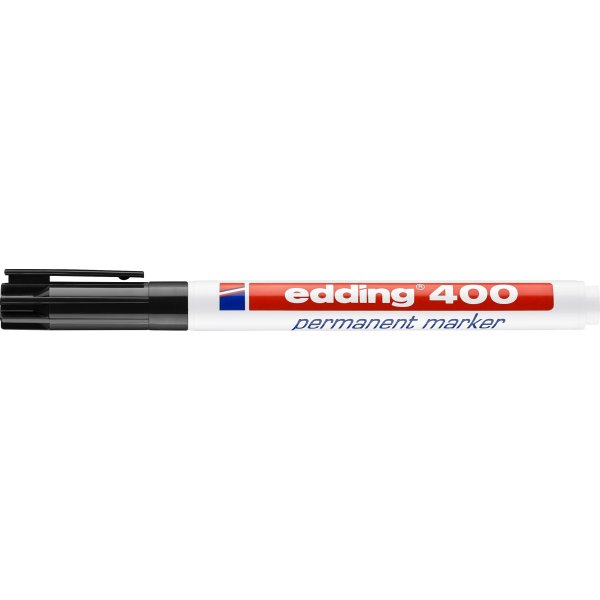 Edding 400 permanent märkpenna, svart