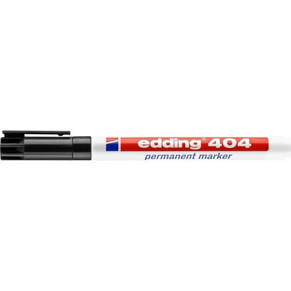 Edding 404 permanent märkpenna, 0,75 mm, svart