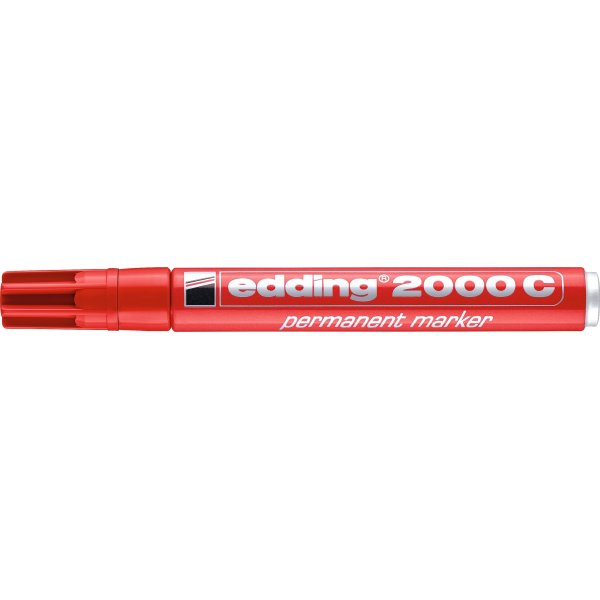 Edding 2000C Permanent märkpenna, röd