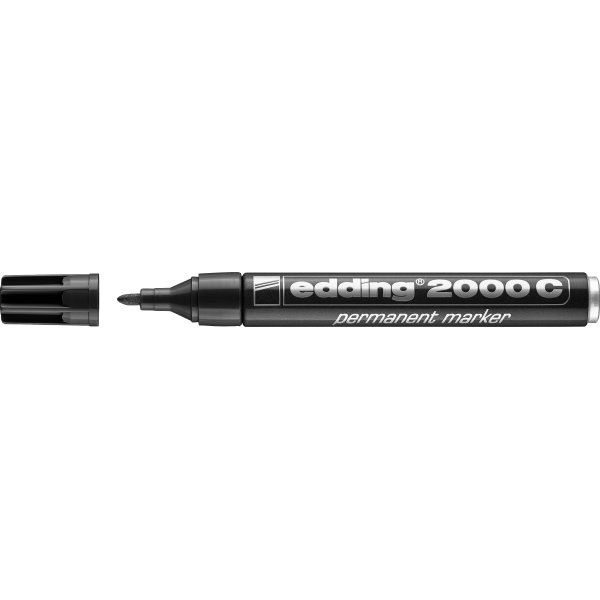 Edding 2000C, svart