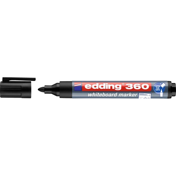 Edding 360 whiteboardpennor, set med 4 st i olika 