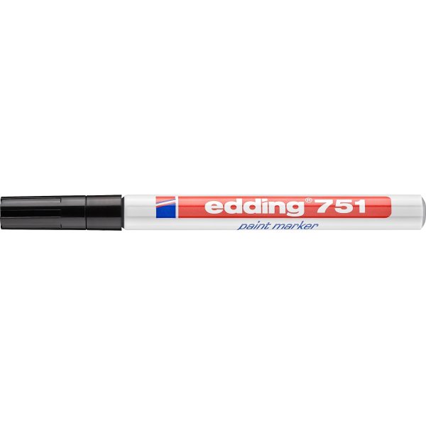 Edding 751 Paintmarker, svart