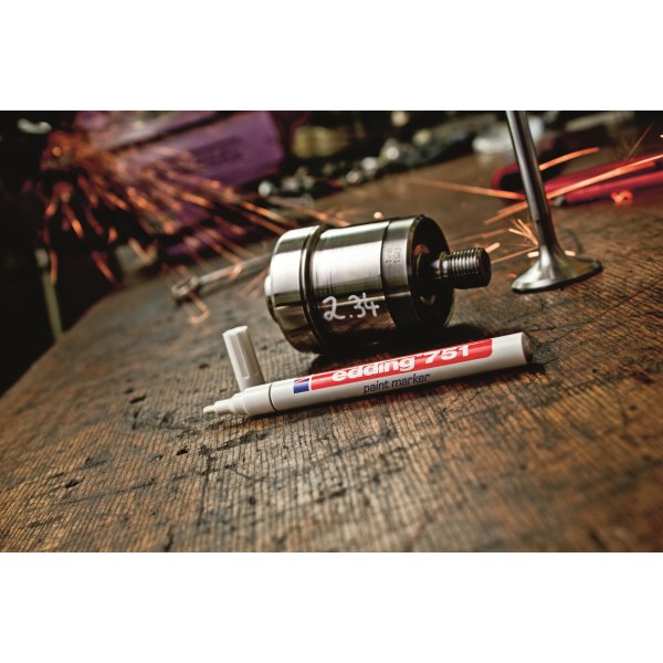 Edding 751 Paintmarker, svart