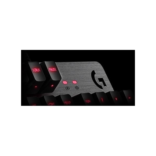 Logitech G413 Gaming Tastatur, Carbon (Nordisk)