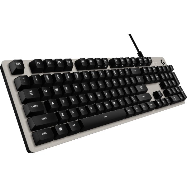 Logitech G413 Gaming Tastatur, Silver (Nordisk)