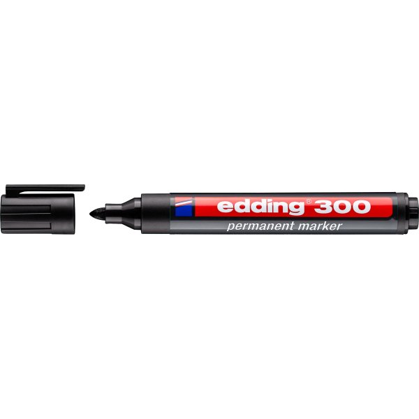 Märkpenna Edding 300 Permanent 4 färger