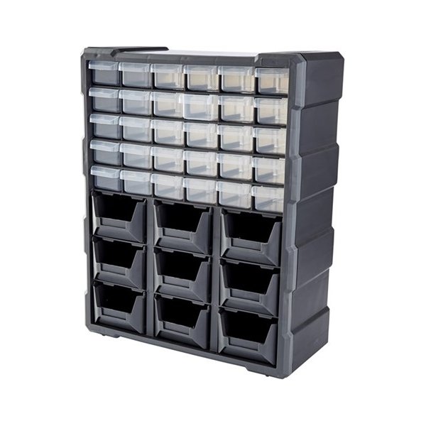 Probuilder öppen organisatör, 39 lådor