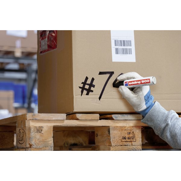 Permanent märkpenna Edding 800 Grön