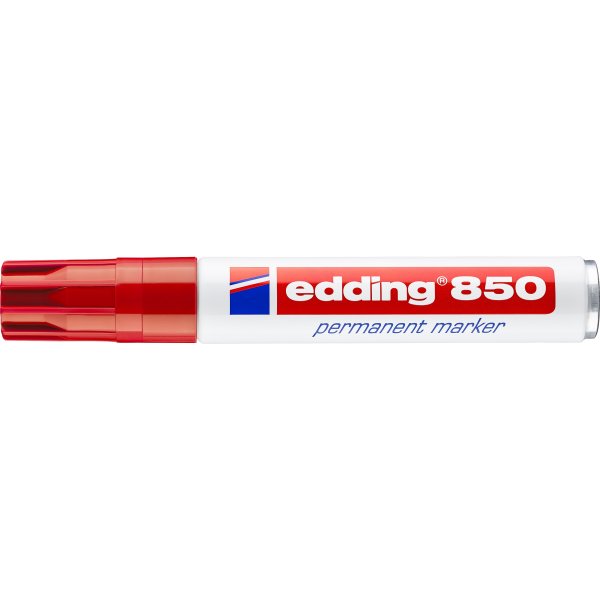 Permanent märkpenna Edding 850 Röd