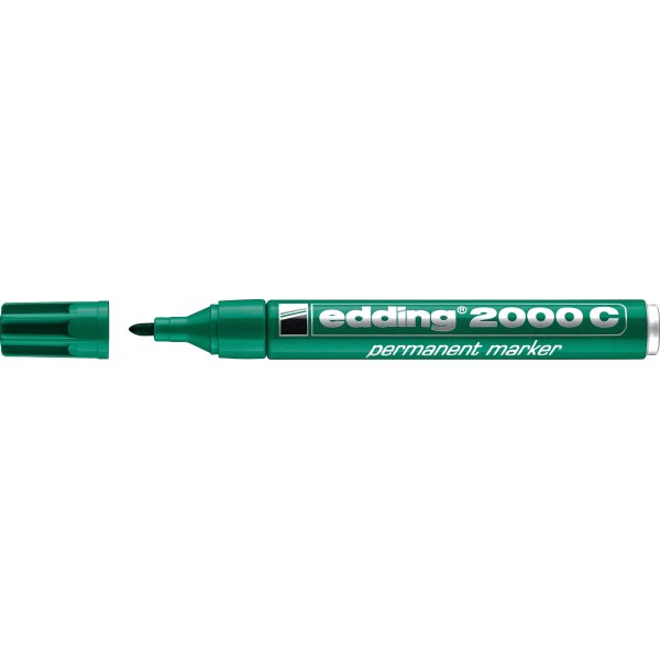 Permanent märkpenna Edding 2000C Grön