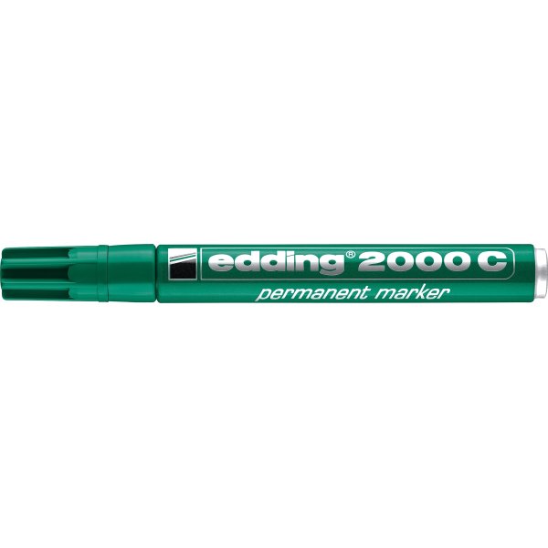 Permanent märkpenna Edding 2000C Grön