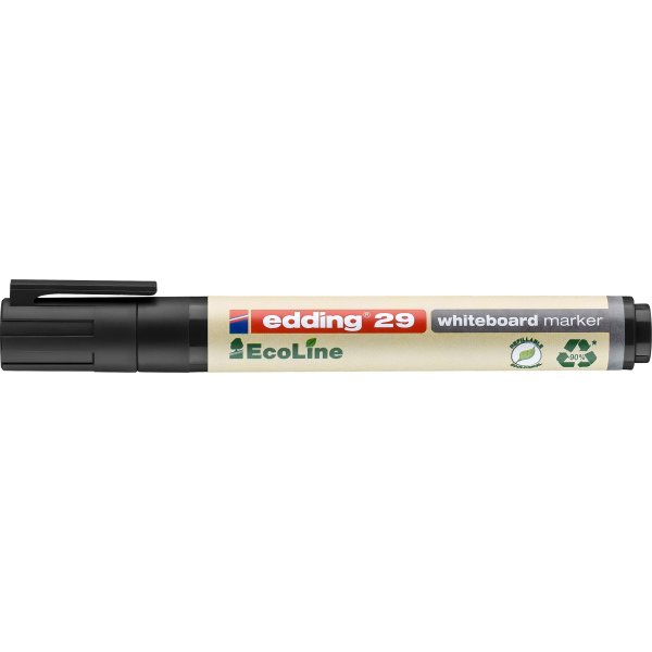 Whiteboardpenna Edding 29 Ecoline Svart